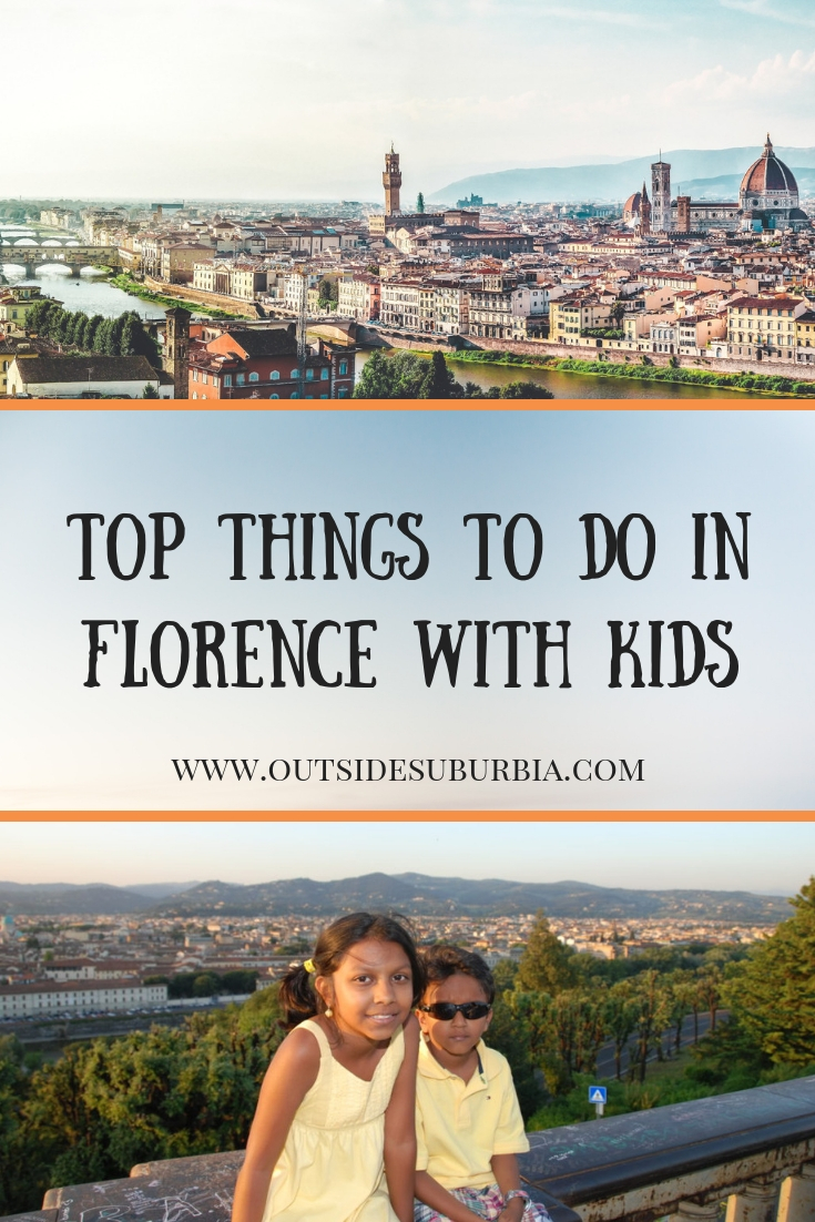 Florence is one of Europe’s great art cities, there is so much exquisite art and architecture, it’s difficult to know where to start. Start with these, top ten things to do in Florence for your first visit to the city often referred to as the cradle of the Renaissance. #FlorenceWithKids #Florence #OutsideSuburbia #FlorenceThingsTodo