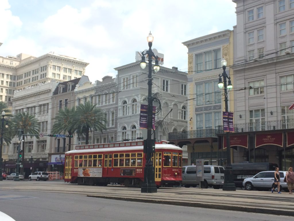 Trolley in New Orleans