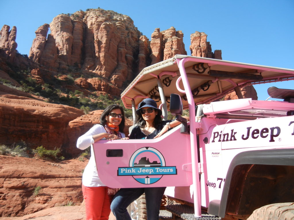 Pink Jeep tour in Sedona