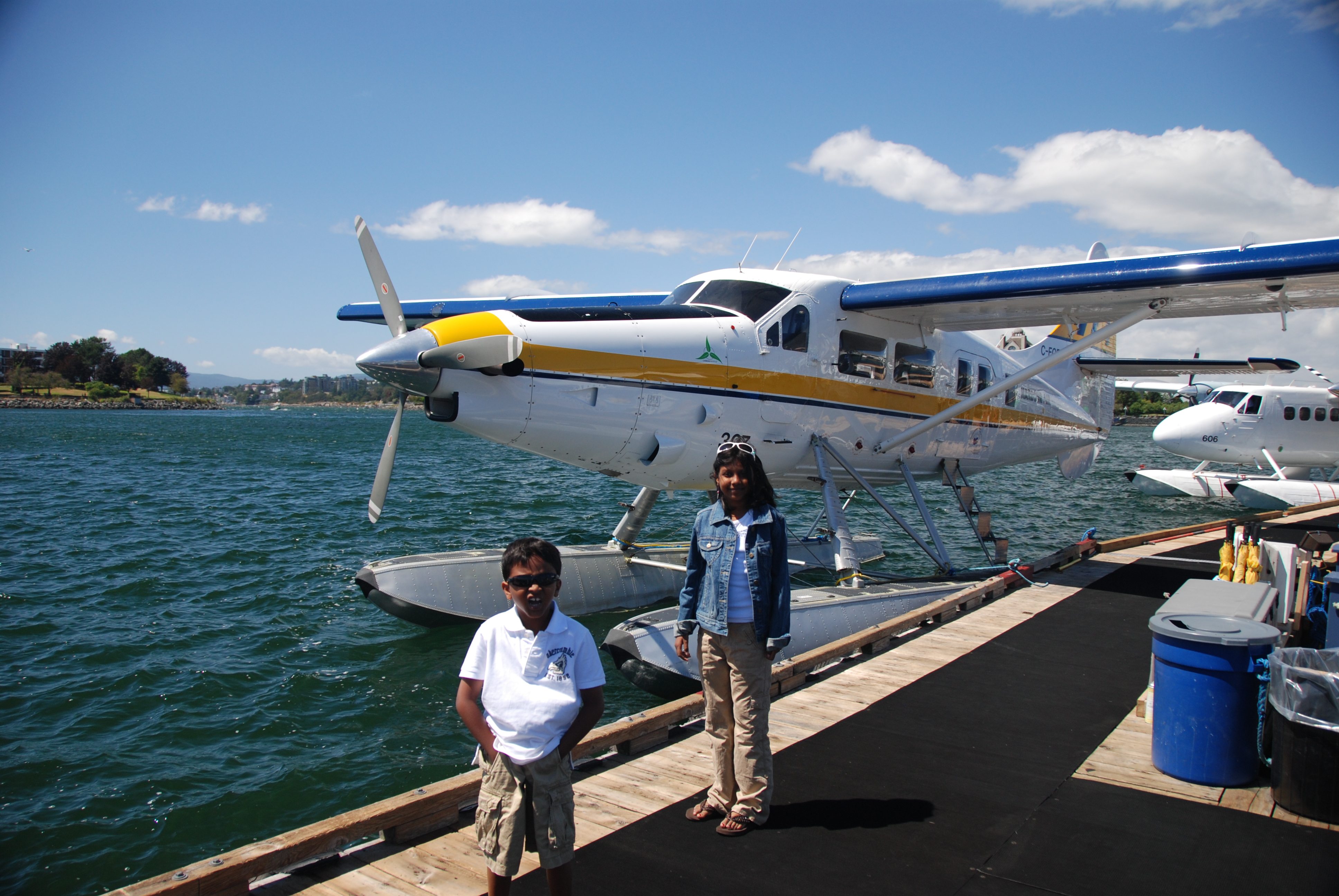 Harbor views and barf bags : Riding the Victoria Seaplane