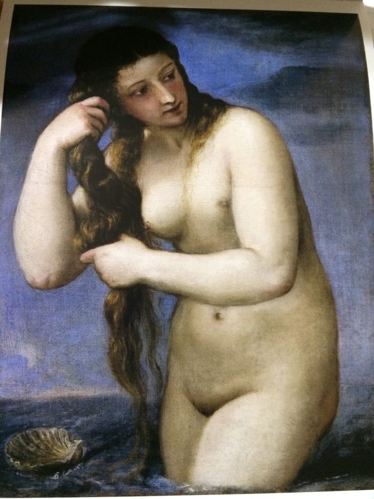 Venus Rising from the Sea - Titian