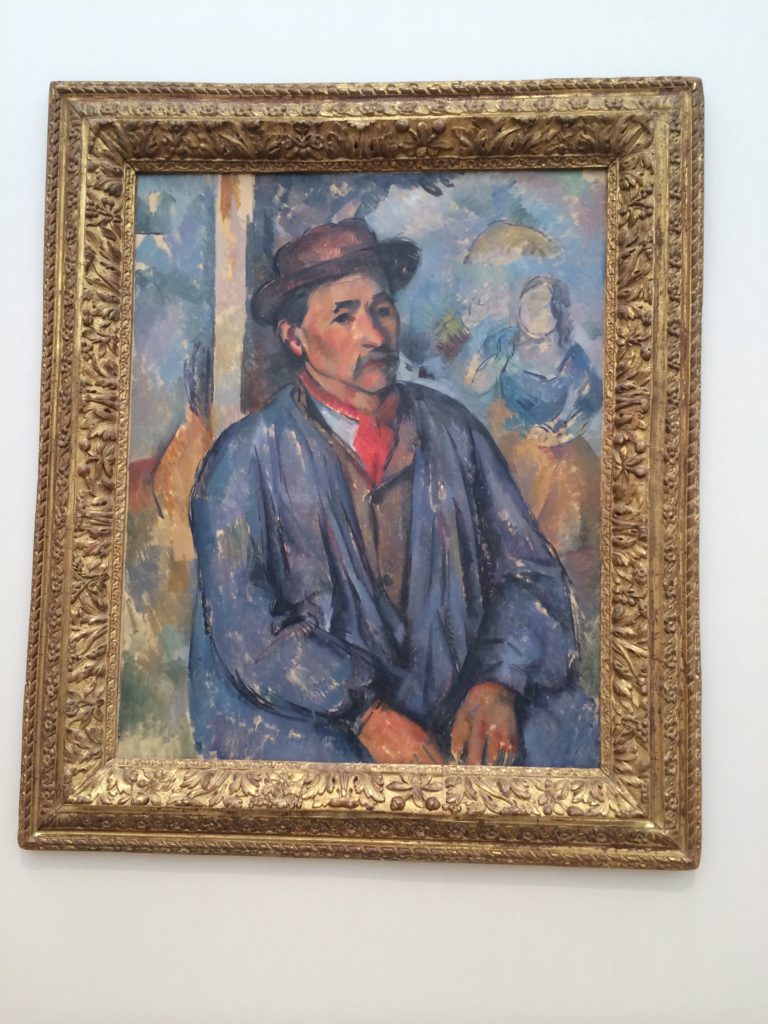 Paul Cezanne - Man in Blue Smock 