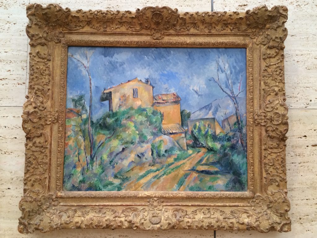 Paul Cezanne - Maison Maria with a view of the chateau Noir 