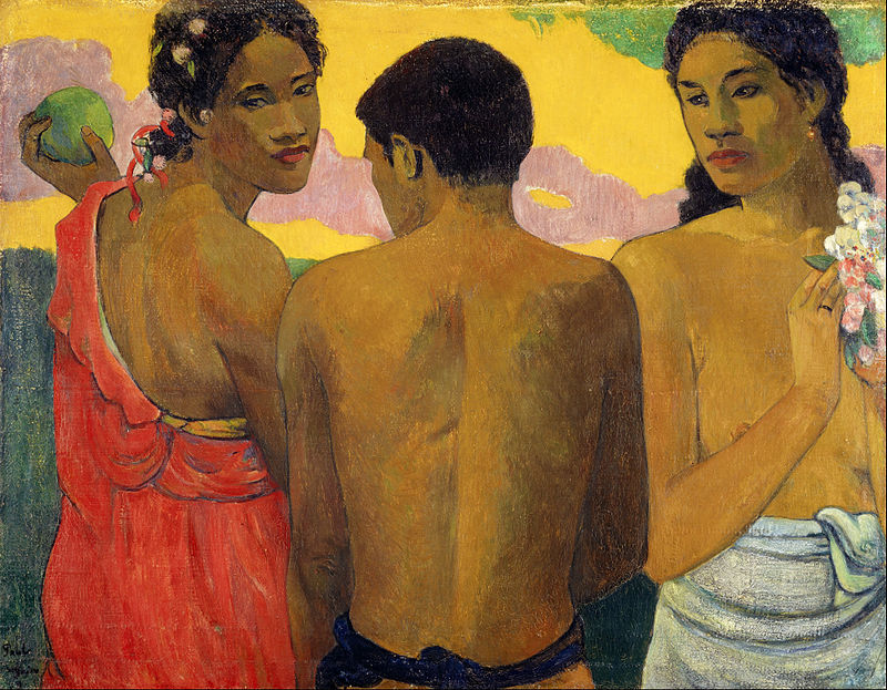 Three Tahitians - Paul Gauguin