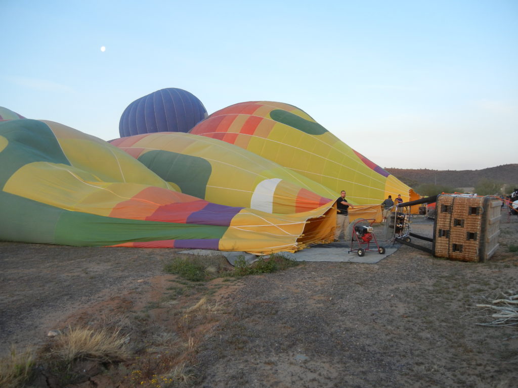 OutsideSuburbia - Scottsdale Hotair Balloon ride