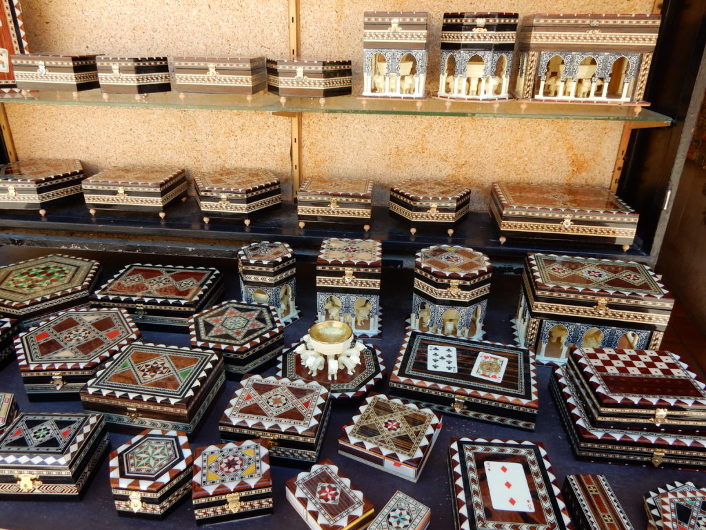 Wooden boxes from Granada - Souvenir Shopping Tips: Learn to look beyond the magnets and trinkets - outsidesuburbia.com