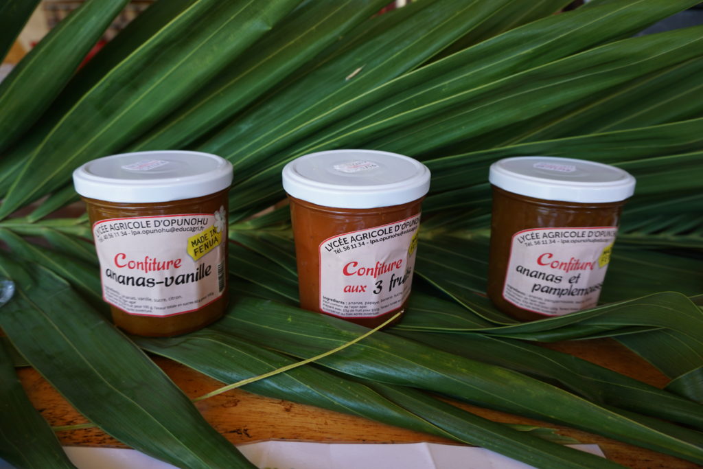  Pineapple, Papaya and banana mixed Jam from Moorea