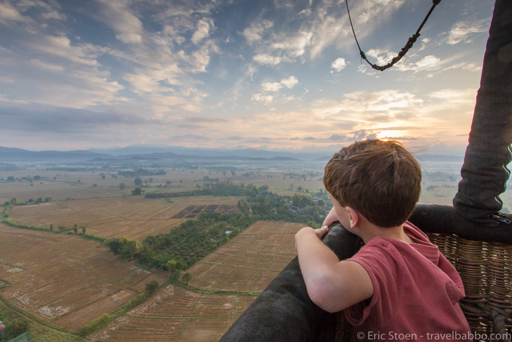OutsideSuburbia Hot air balloon rides - Chiang Mai