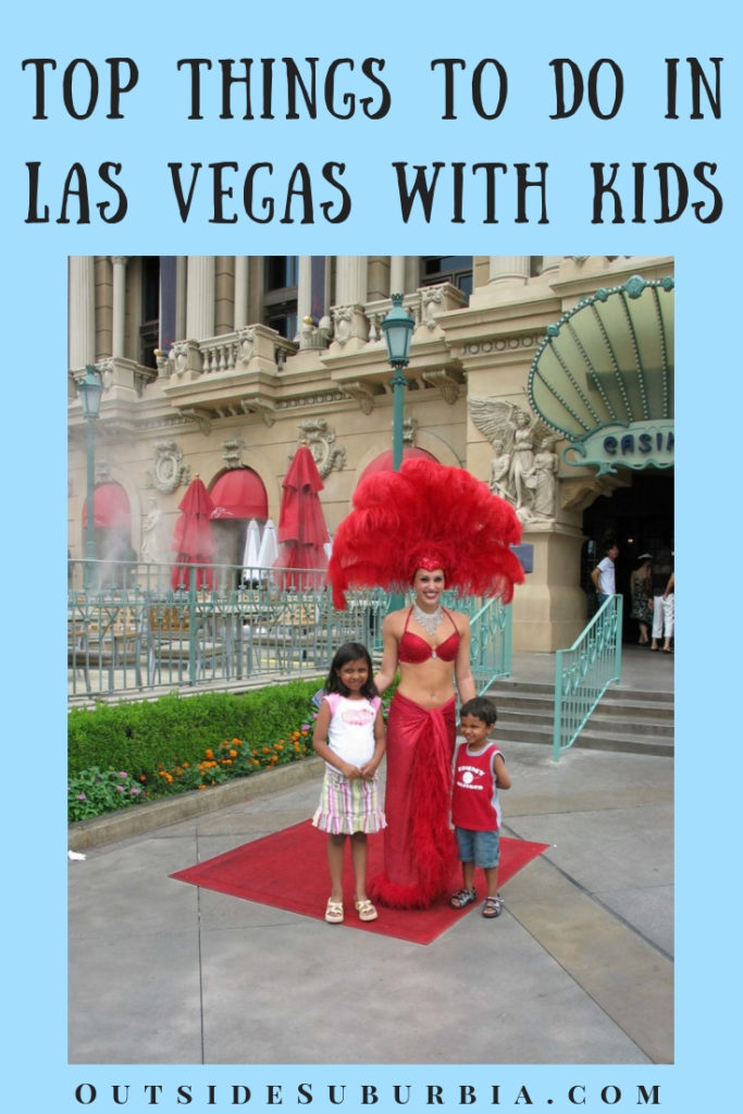 Although you might have to look beyond the slots machines and neon lights to find things to do in Vegas with kids - there are quiet a few. See this list #VegasWithKids #LasVegasThingsTodo #OutsideSuburbia #VegasBucketlist