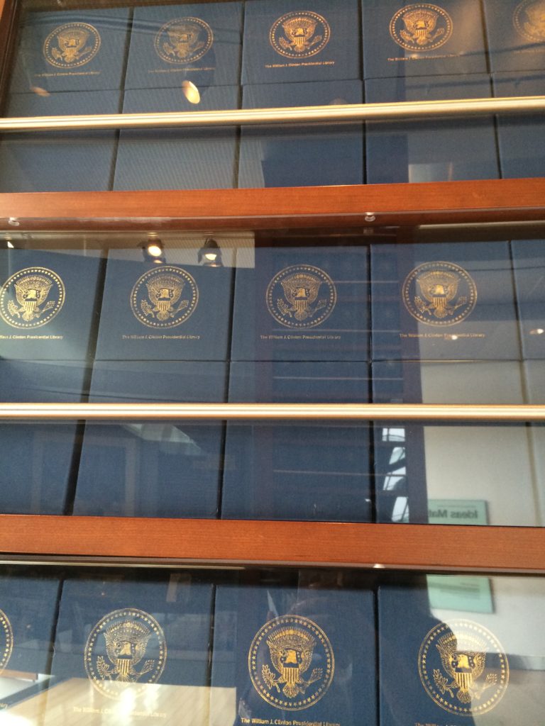 A visit to the Clinton Presidential Library