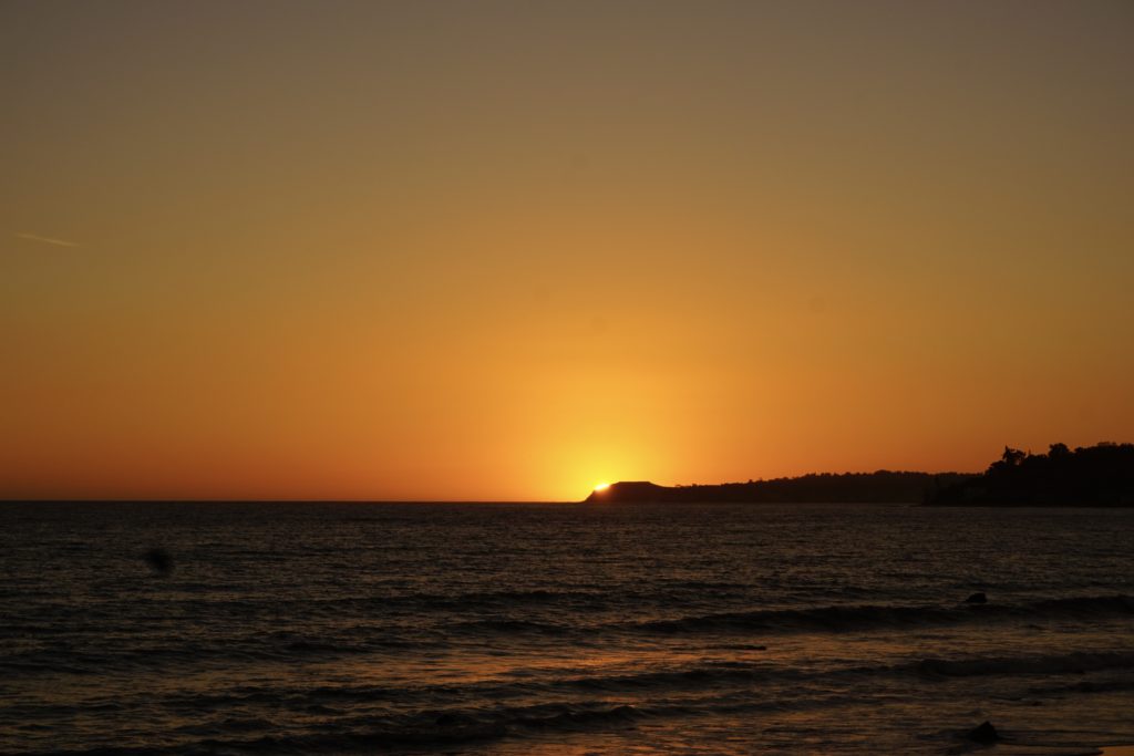Sunset near Malibu