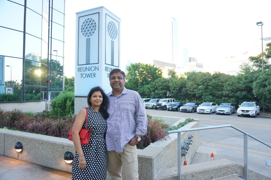 Dinner at Five Sixty by Wolfgang Puck at the Reunion Tower