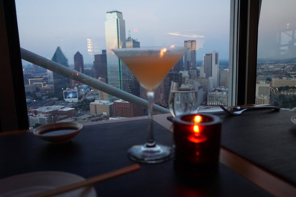 Dinner at the Reunion Tower