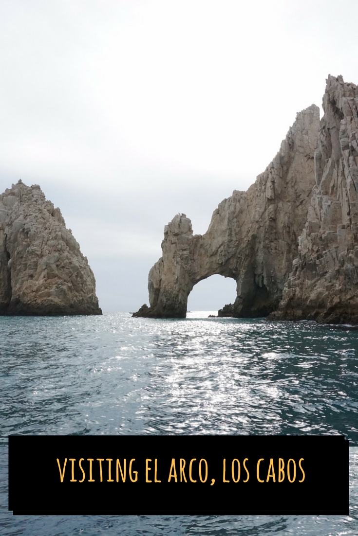 Visiting Cabo? You can't miss visiting the iconic El Arco. See how to make to arrangements for an exclusive boat ride. #CaboBucketlist #ElArco #CaboMexico #LosCabo #OutsideSuburbia #CaboWithKids #CaboMustDos