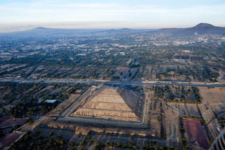 Hot Air Balloon Tour of the Teotihuacan Pyramids