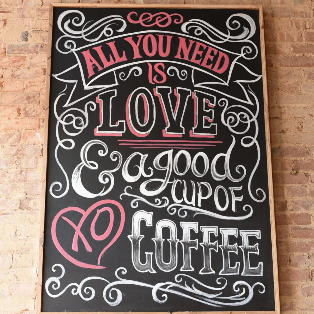 Coffee art at XO Coffee Company #CoffeeArt #Coffee