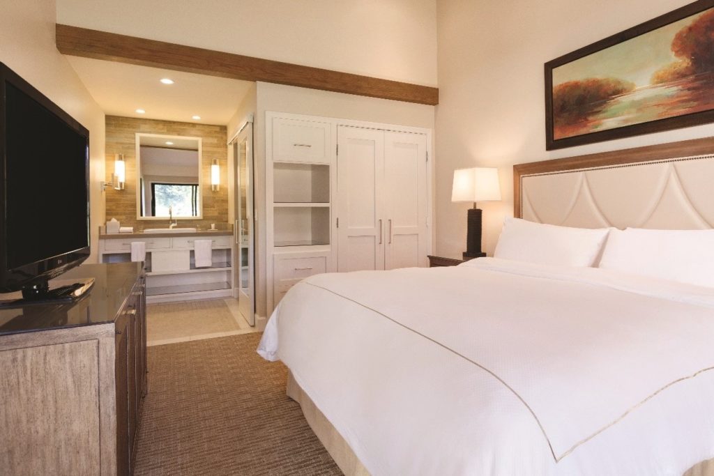 Our bedroom suite at Silverado Resort, Napa