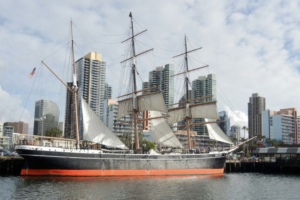 San Diego’s Star of India is the world’s oldest active sailing ship.