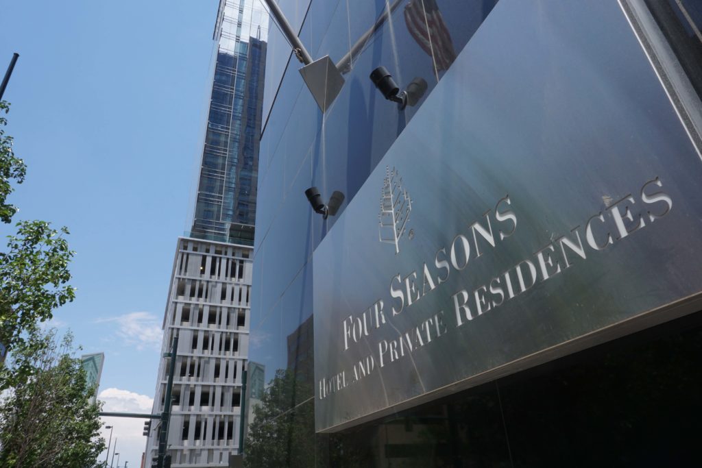 Four Seasons Denver. See the all other things to do and Hotels to stay in Denver, Colorado with kids #Denver #Colorado #ThingsToDo