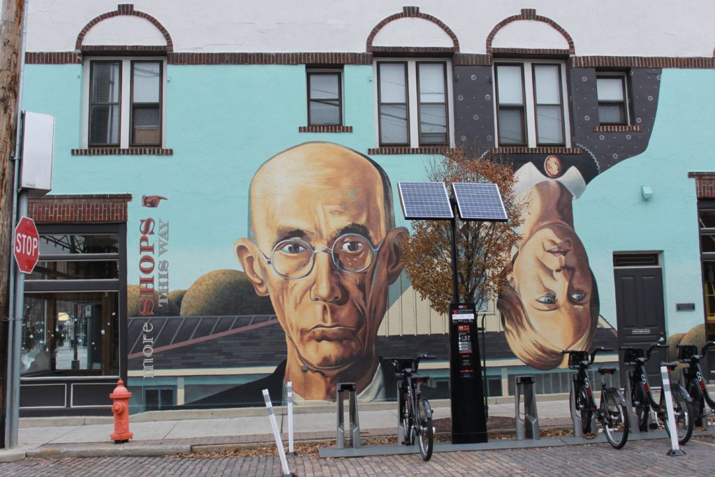 Short North Gothic Mural in Ohio | Outside Suburbia