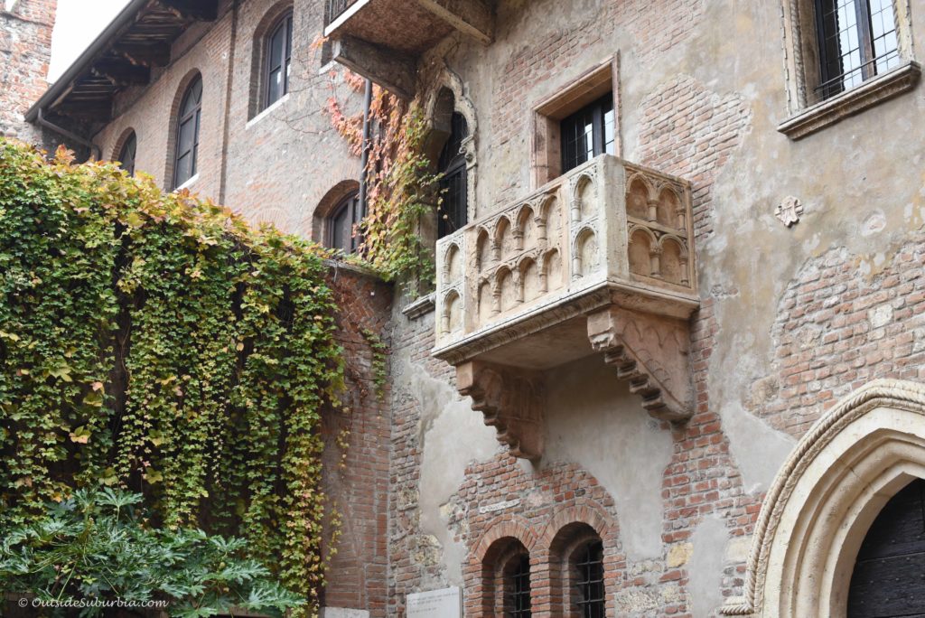 Juliet Balcony, Verona, Italy - Photo by OutsideSuburbia.com