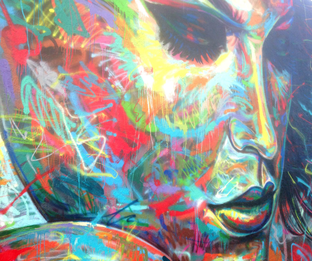 wynwood walls women's colorful face by eileen cotter wright