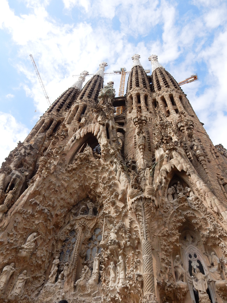 Sagrada Familia.Things to do in Barcelona with Kids Photo by Outside Suburbia