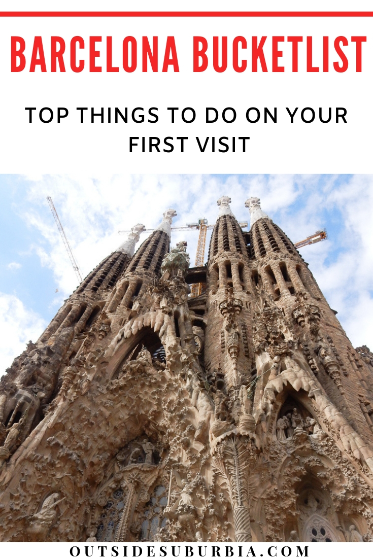 Top Things to do in Barcelona on your first visit #SpainWithKids #3dayBarcelonaItinerary #OutsideSuburbia #BarcelonaBucketlist