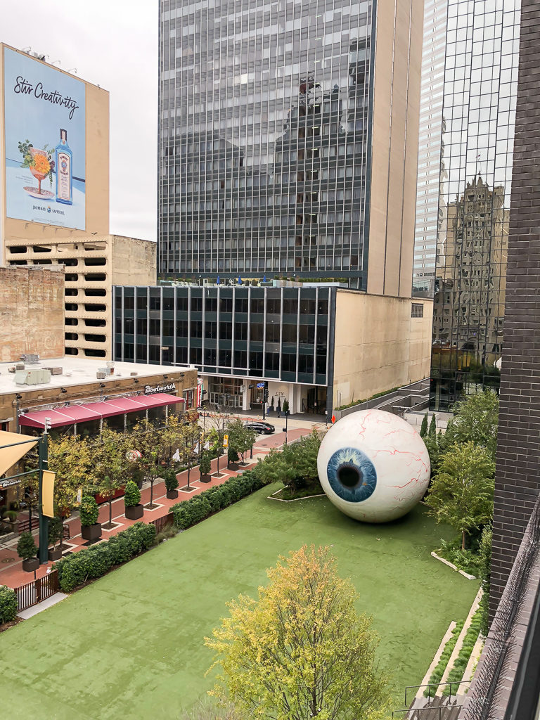 Giant Eyeball, Dallas, TX Photo by Outside Suburbia