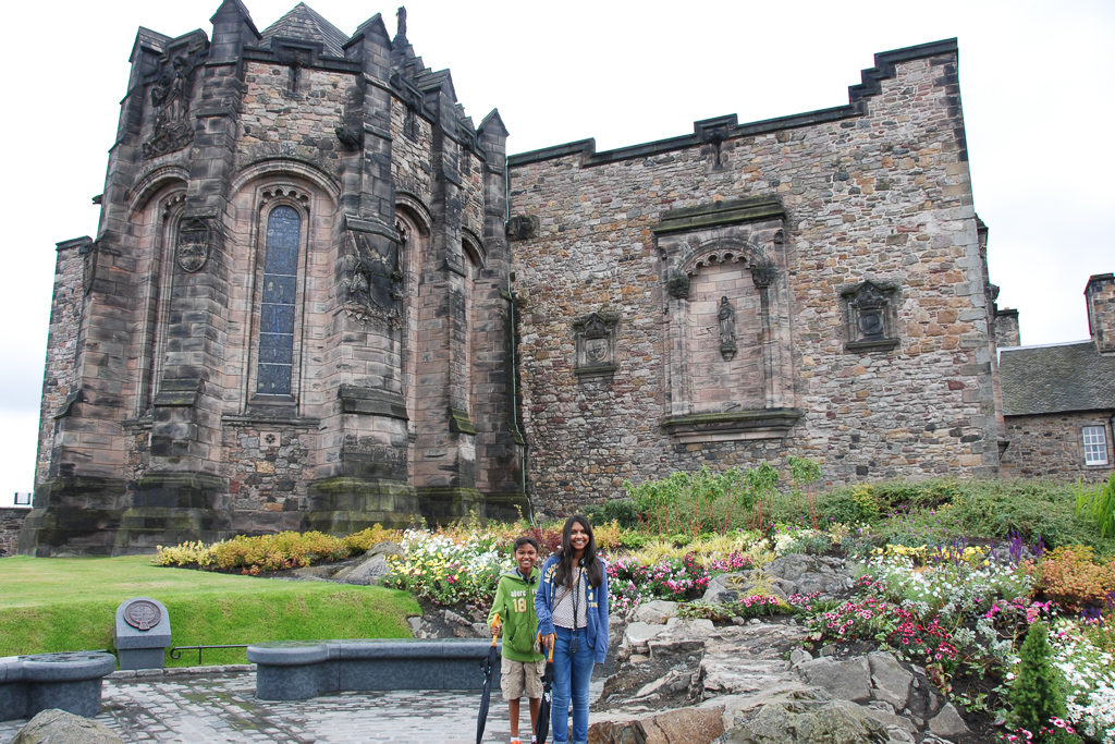 Edinburgh Castle - Things to do in Scotland with Kids Photo by Outside Suburbia