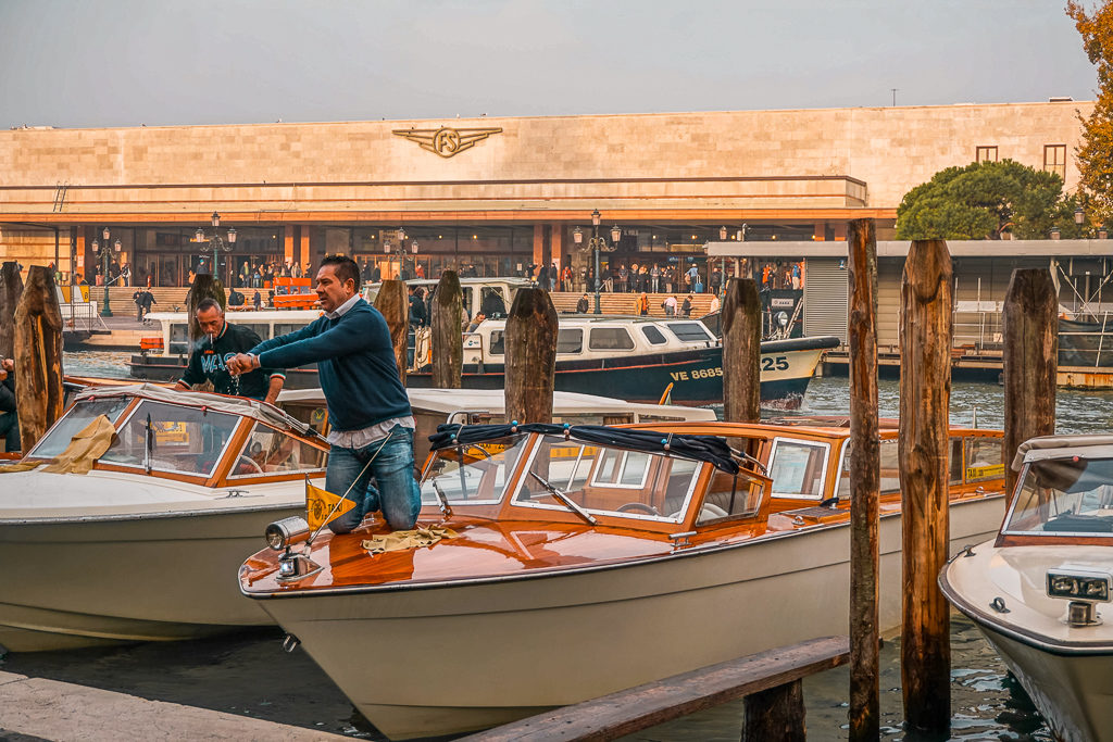 Boats in Venice, Photo by Outside Suburbia