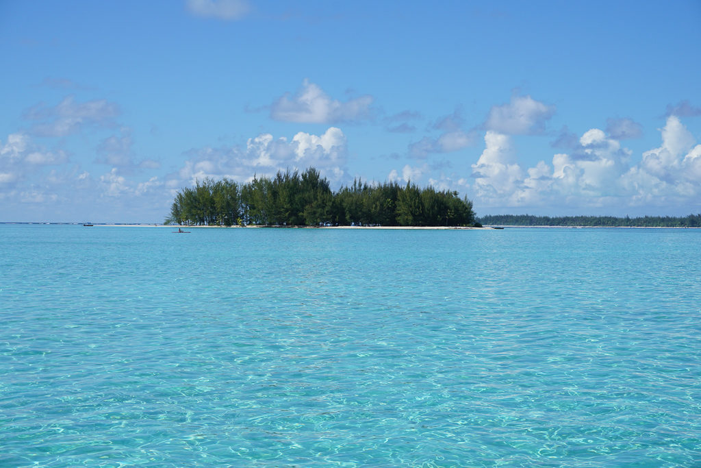 Secret island in Bora Bora - Photo by Outside Suburbia