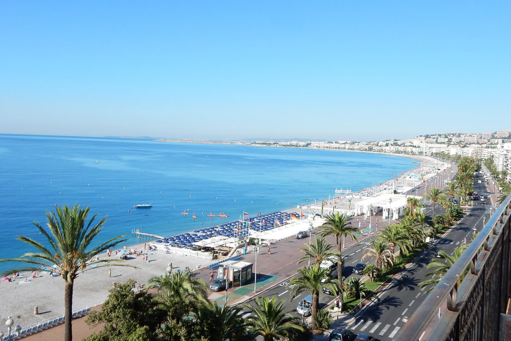 French Riviera Views from the Hotel in Nice - Photo by Outside Suburbia