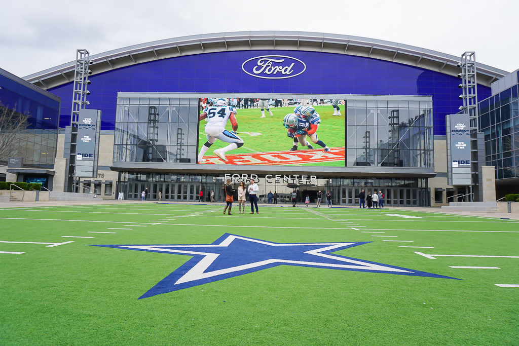 Dallas Cowboys fans will love visiting the Ford Star Center in Frisco