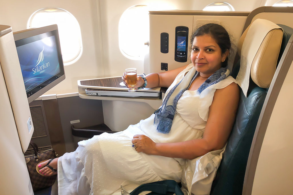 SriLankan Airlines Business Class Review: Best meal at 37000 feet