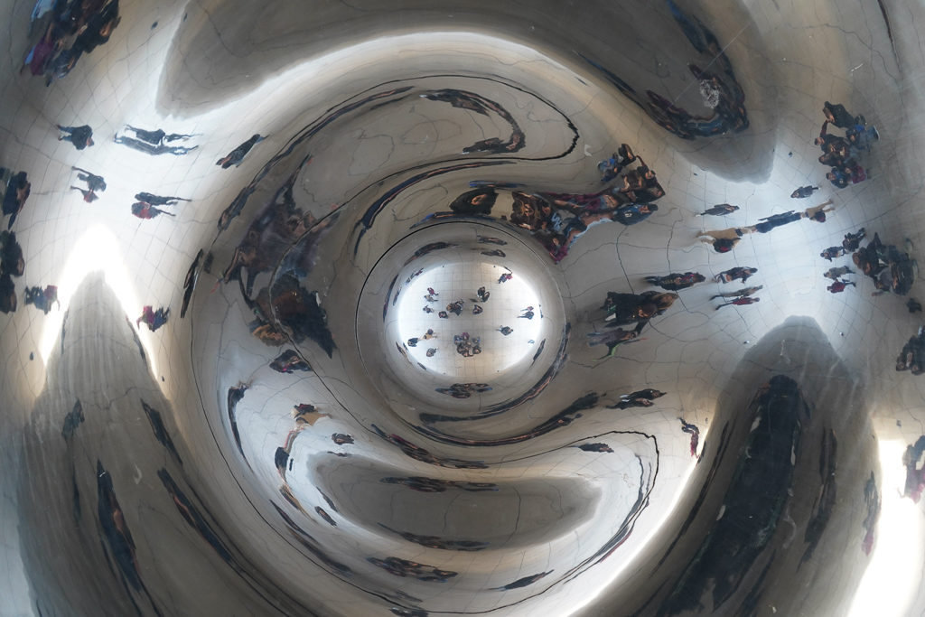 Cloud Gate Refelctions - Things to do in Chicago on a girls' weekend - Outside Suburbia