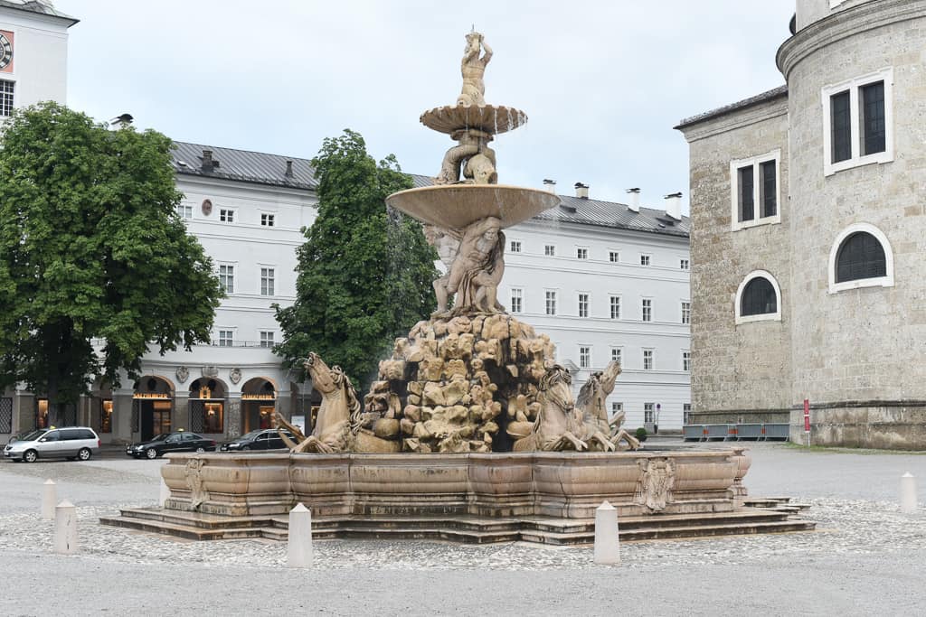 Residenzplatz - One day in Salzburg Itinerary - OutsideSuburbia.com