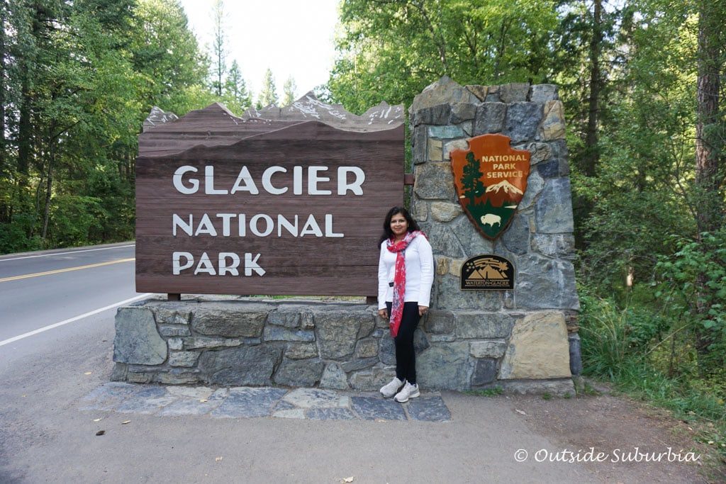 Going to the Sun road in Glacier National Park