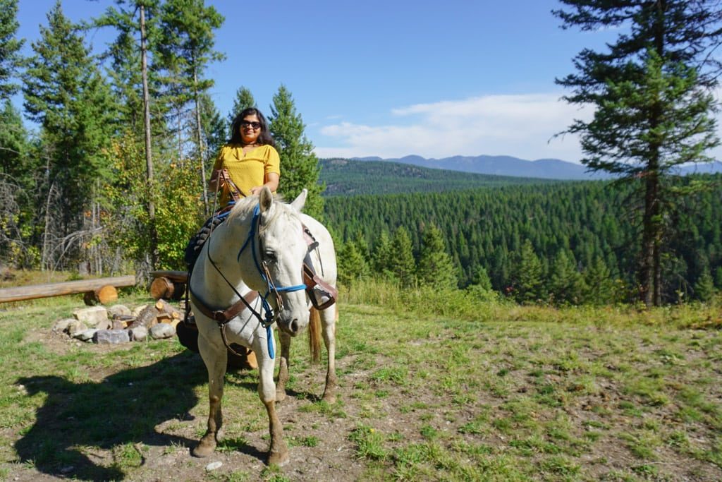 Horseback riding at Bar W Guest Ranch, Montana - OutsideSuburbia.com