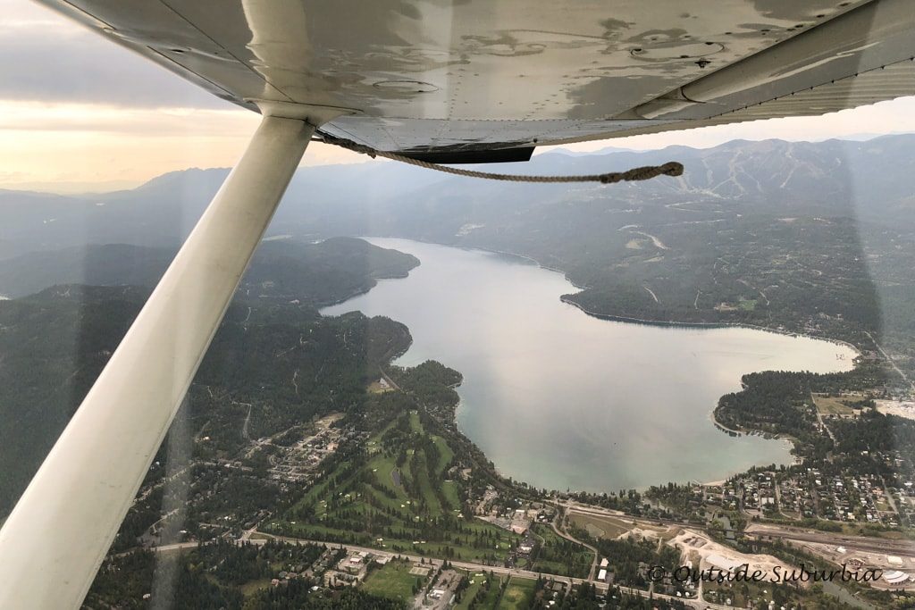 Glacier Backcountry Flying in Whitefish Montana - OutsideSuburbia.com