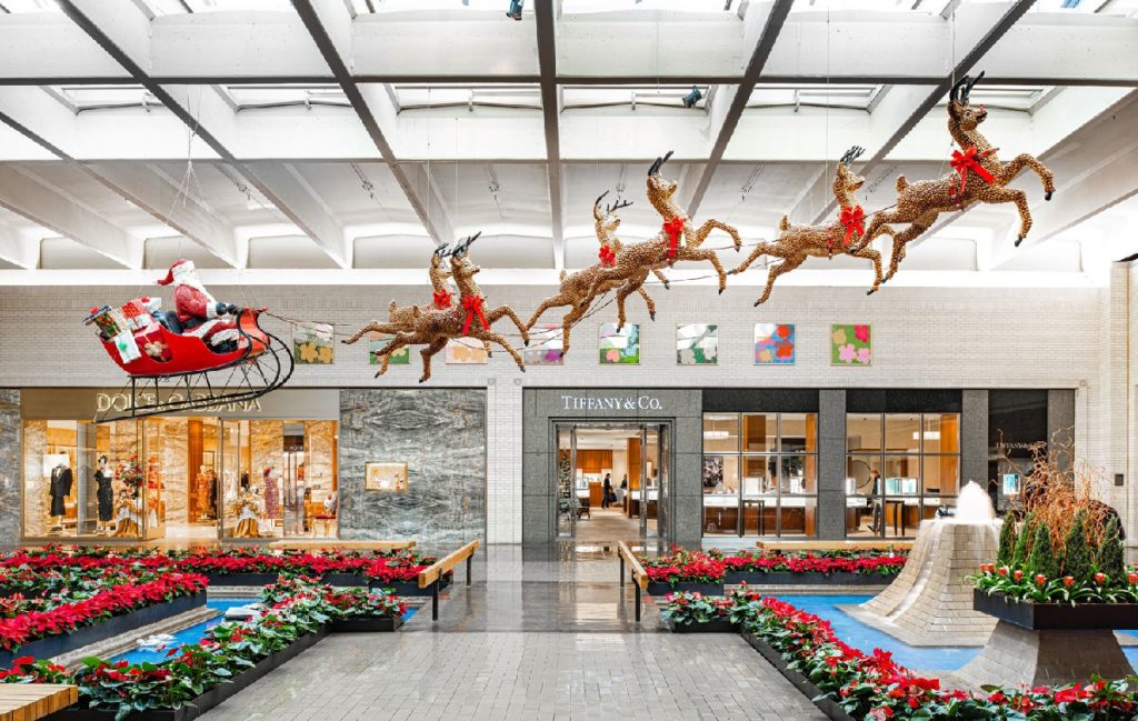 NorthPark Center has the best Christmas decorations, a huge gingerbread house and a Holiday Trains Display | Outside Suburbia