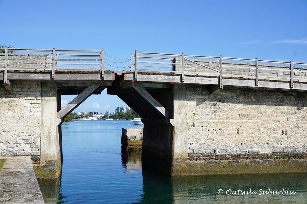 Smallest bridge in the world is at Sandys in Bermuda