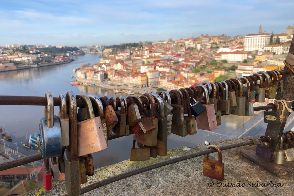 View of Porto from The Serra do Pilar (Pilar Mountain)