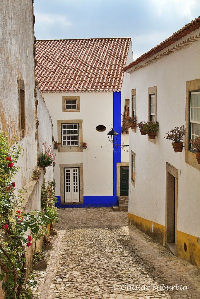 Streets of Óbidos, Portugal