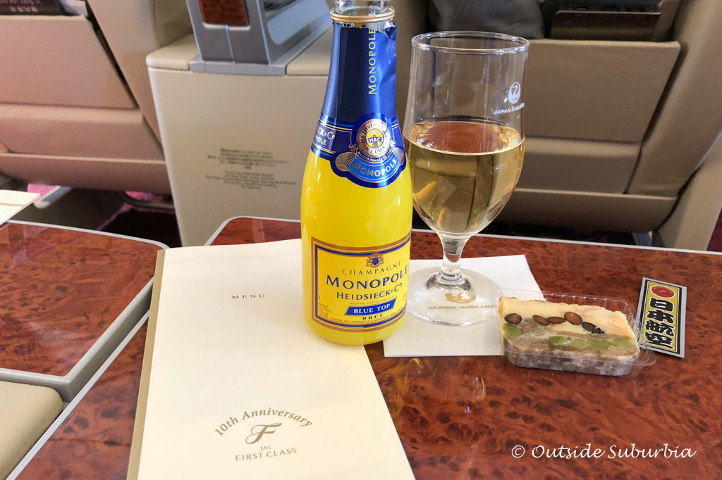 First Class Japan Airlines Review - outsidesuburbia.com