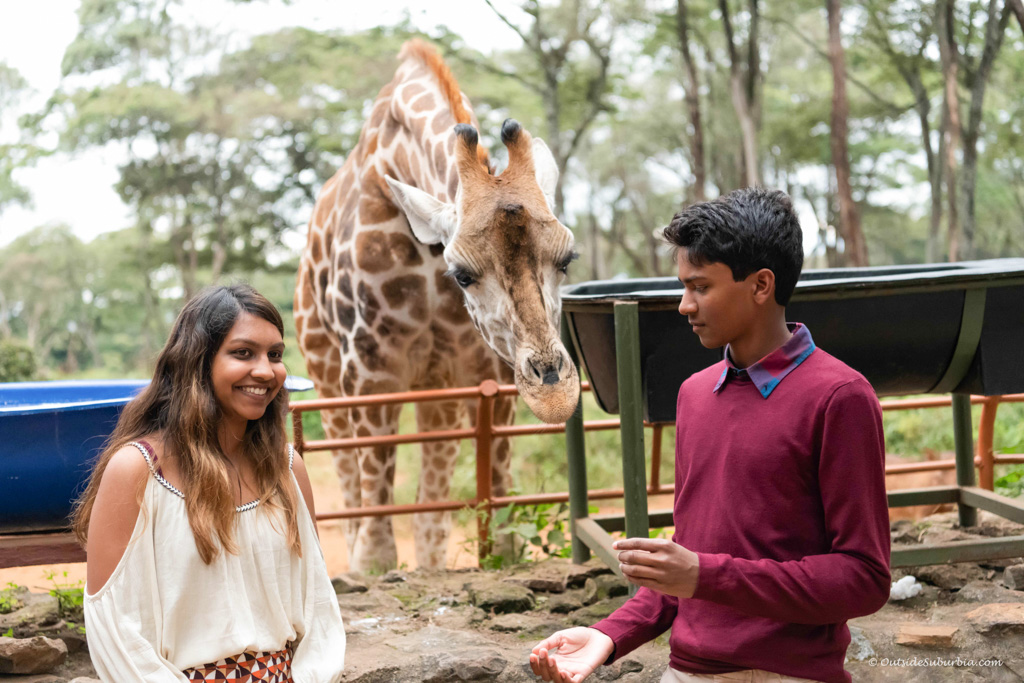 Giraffe center, Nairobi, Kenya - Photo by OutsideSuburbia.com