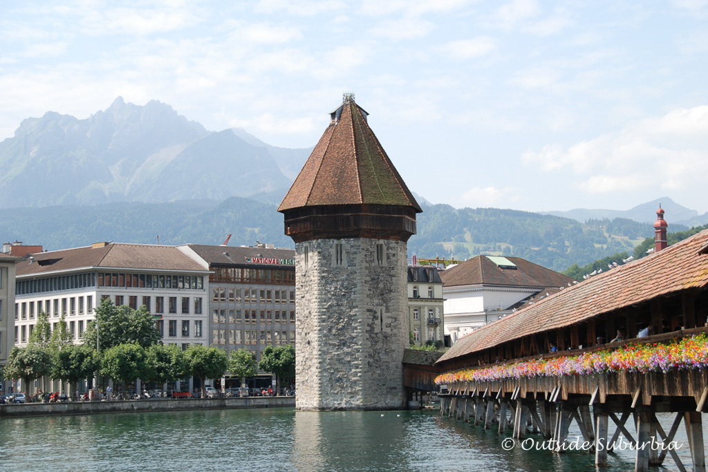 Kapellbrücke (or Chapel Bridge)  - Things to do if you have a day in Lucerne, Switzerland