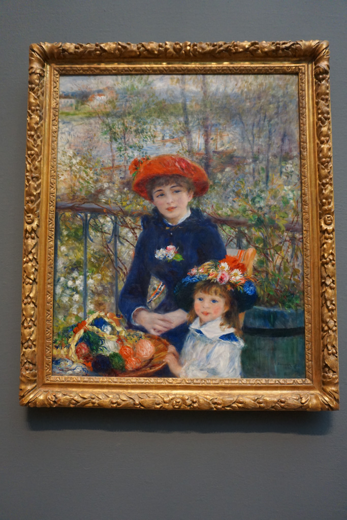 Two Sisters (On the Terrace) by  Pierre-Auguste Renoir