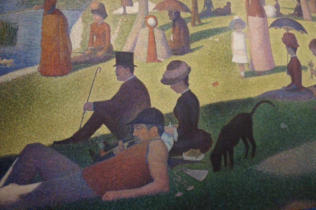 Georges Seurat’s greatest work, and one of the most remarkable paintings of the nineteenth century,  A Sunday on La Grande Jatte—1884 