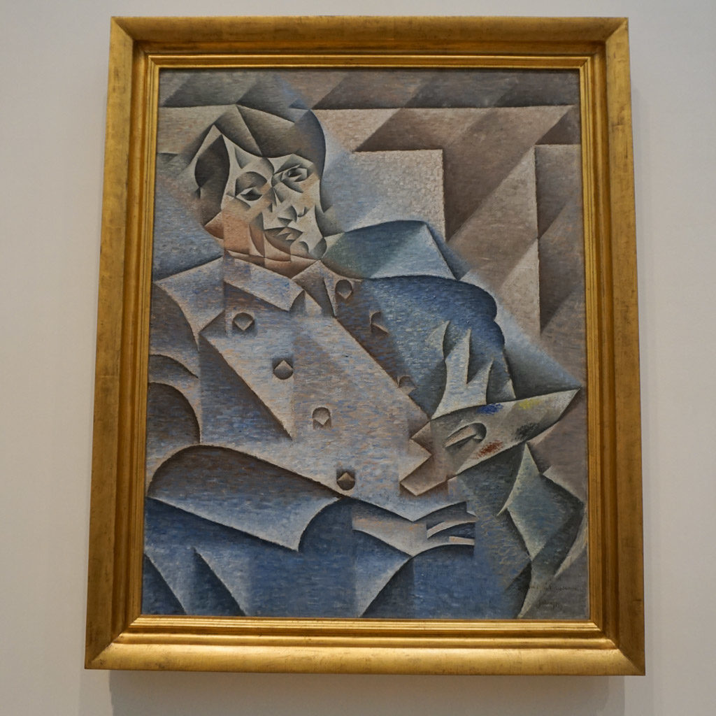 Portrait of Pablo Picasso by Juan Gris